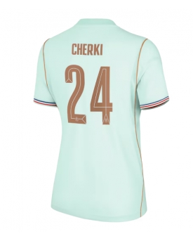Billige Fotballdrakt Frankrike Rayan Cherki #24 Replika Bortedrakt Dame VM 2026 Kortermet Billige Fotballdrakt Frankrike Rayan Cherki #24 Replika Bortedrakt Dame VM 2026 Kortermet